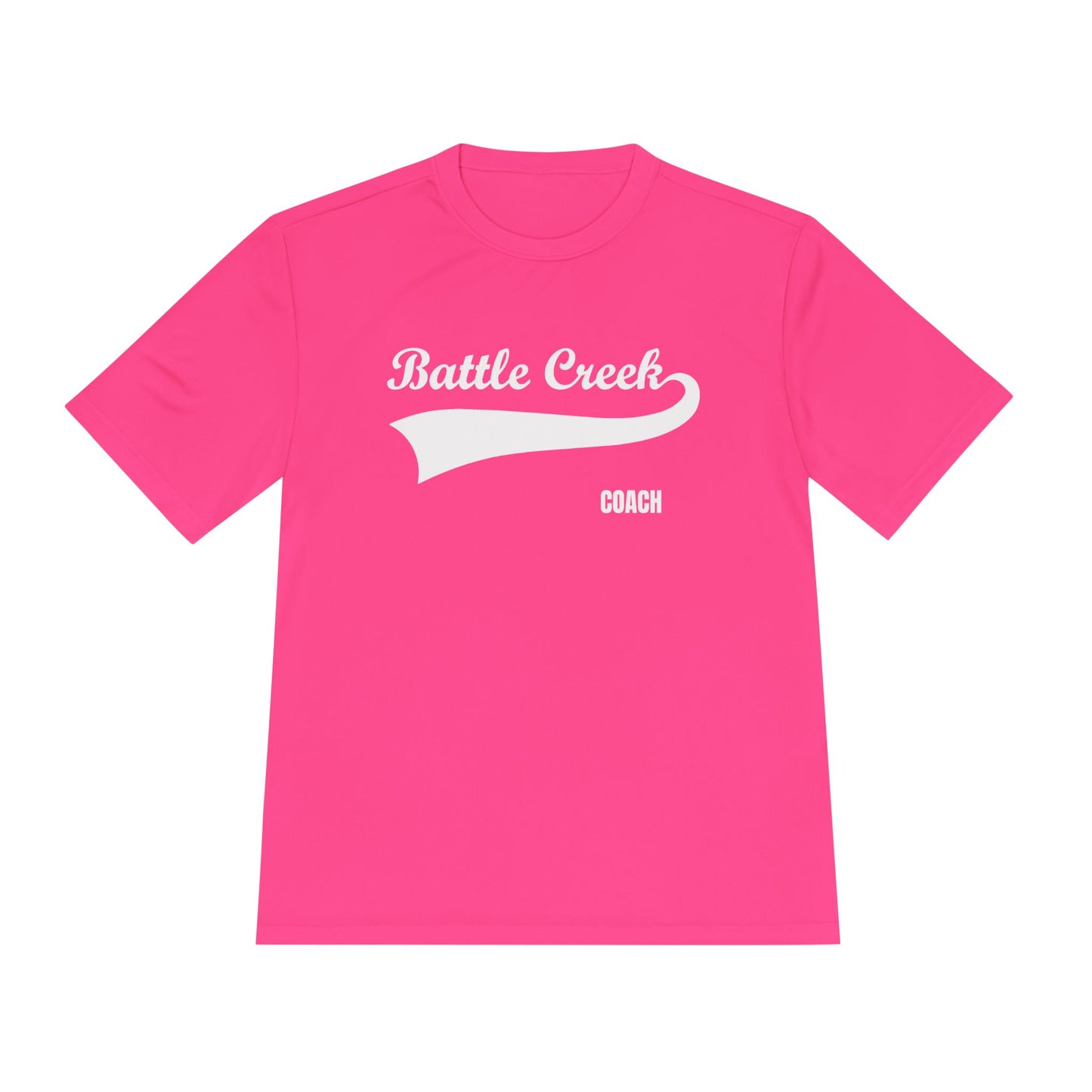 BC - COACH JERSEY - White Logo - Unisex Moisture Wicking Tee