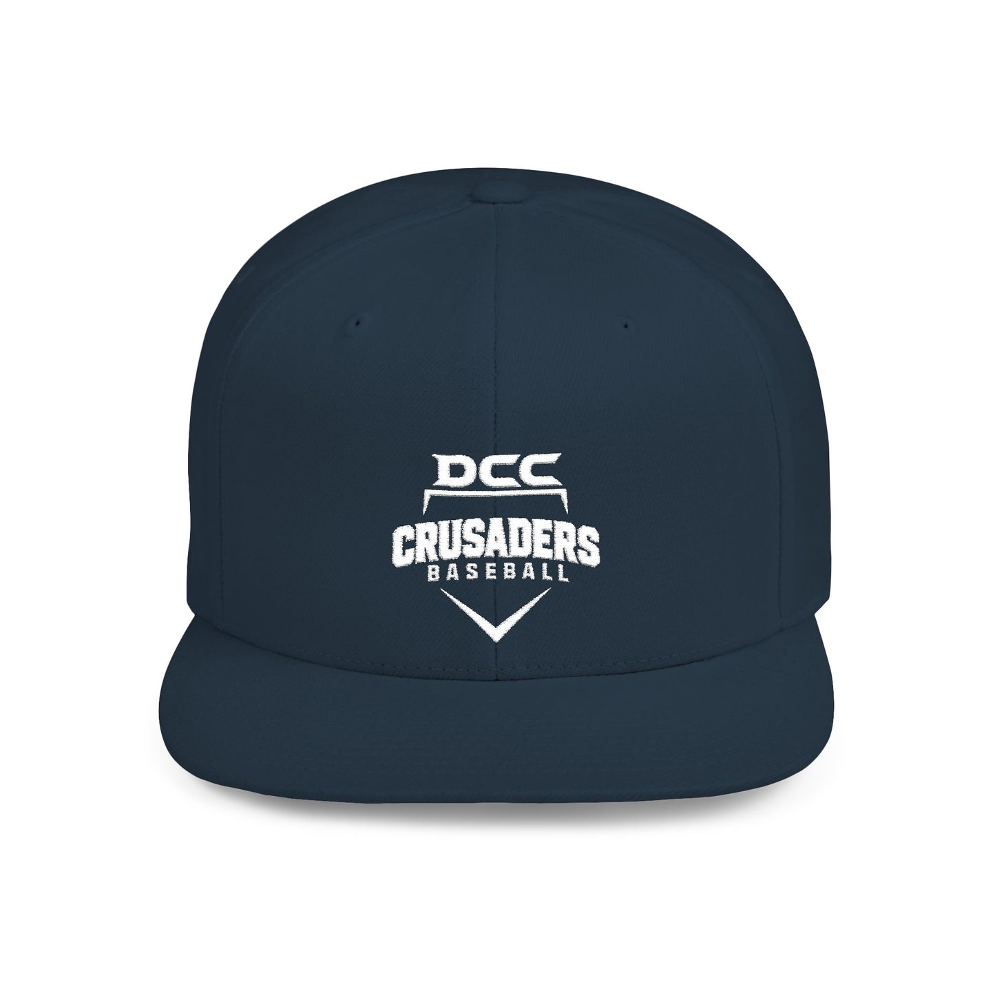 DCC - White Logo - Flat Bill Snapback