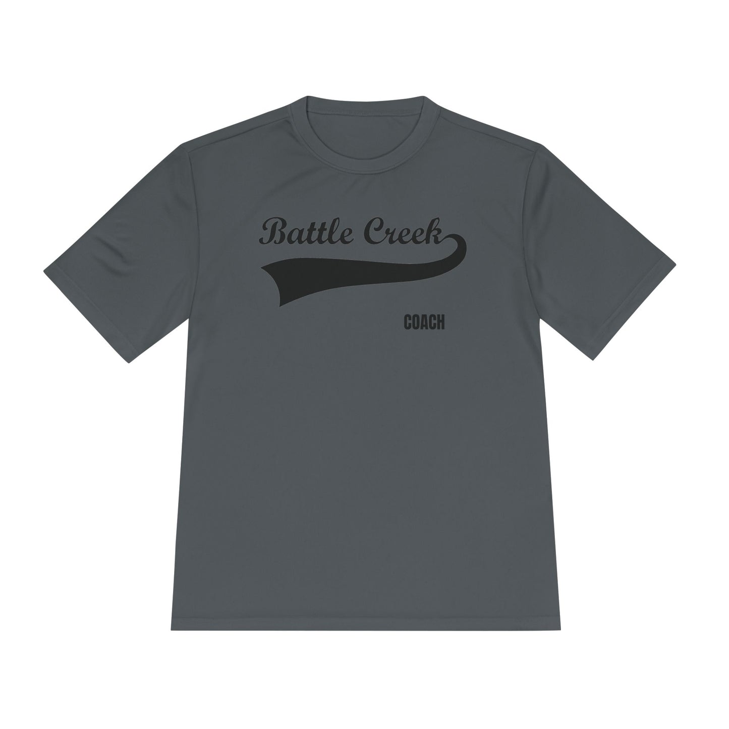 BC - COACH - Black Logo - Unisex Moisture Wicking Tee