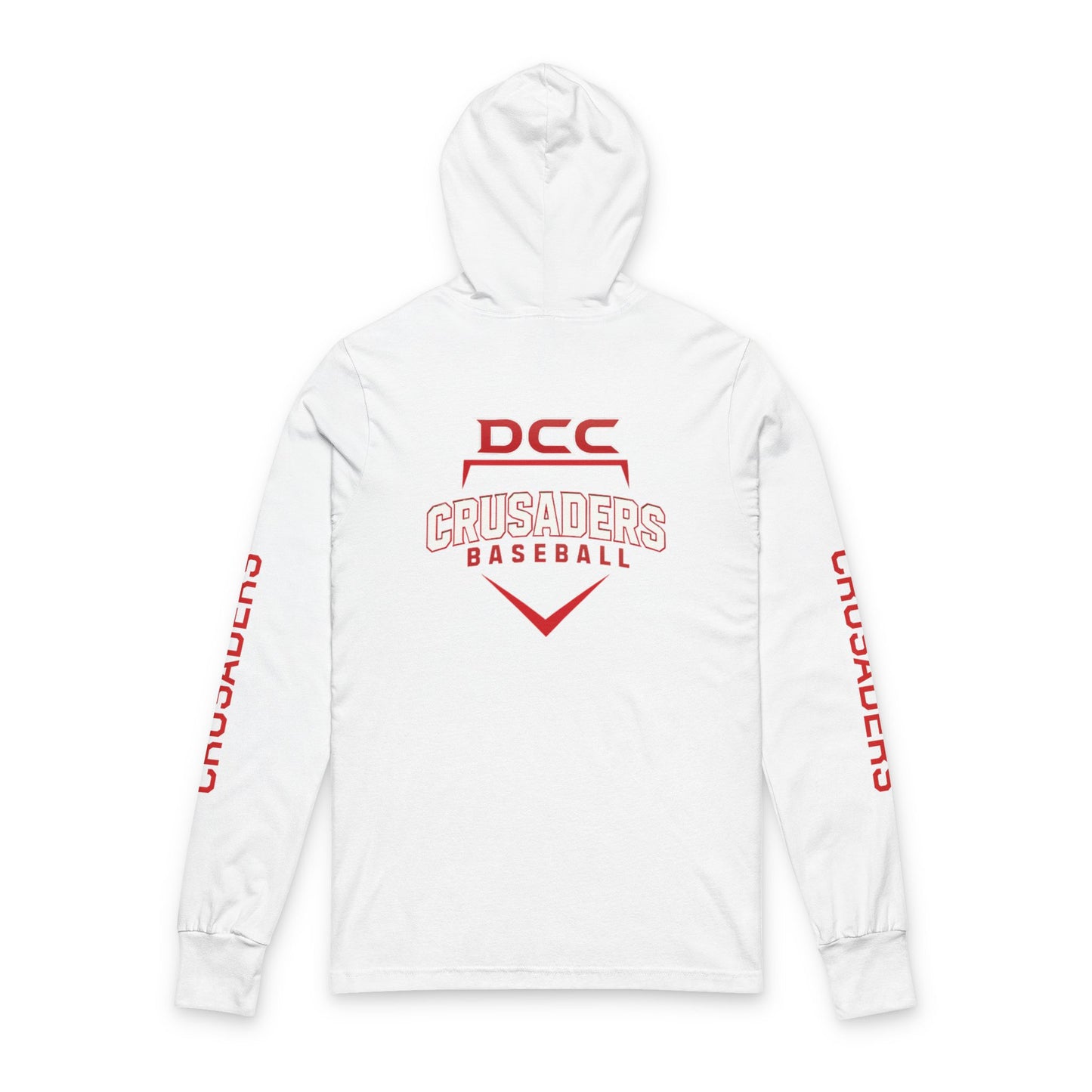 DCC - Black - Unisex Hooded Long Sleeve Tee