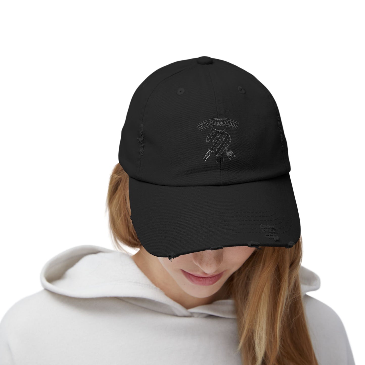 MAF - CAA Question Mark - Unisex Distressed Cap