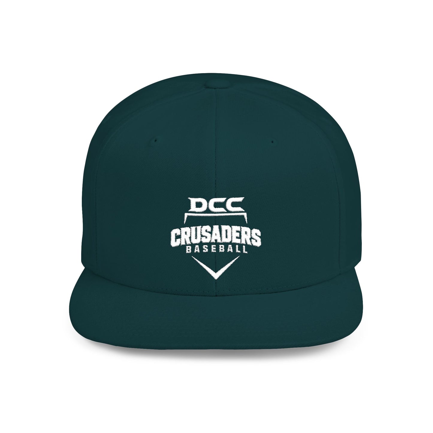 DCC - White Logo - Flat Bill Snapback