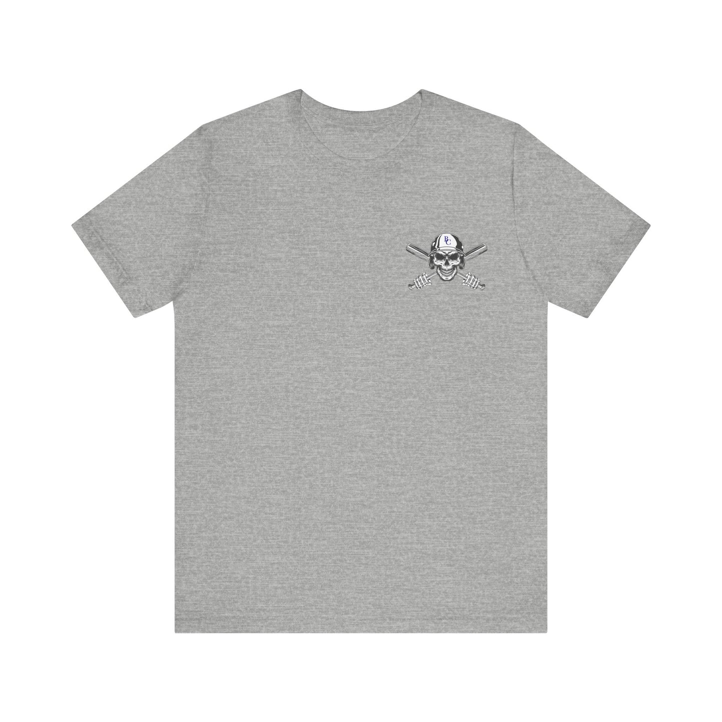 Battle Creek baseball Crossbones - Unisex Jersey Short Sleeve Tee