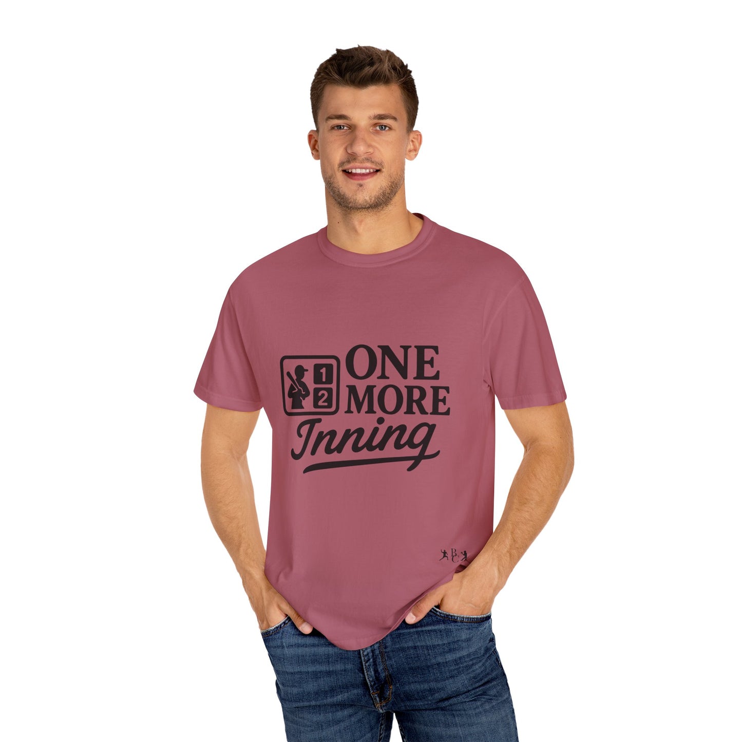 BC - One More Inning - Unisex Garment-Dyed T-shirt