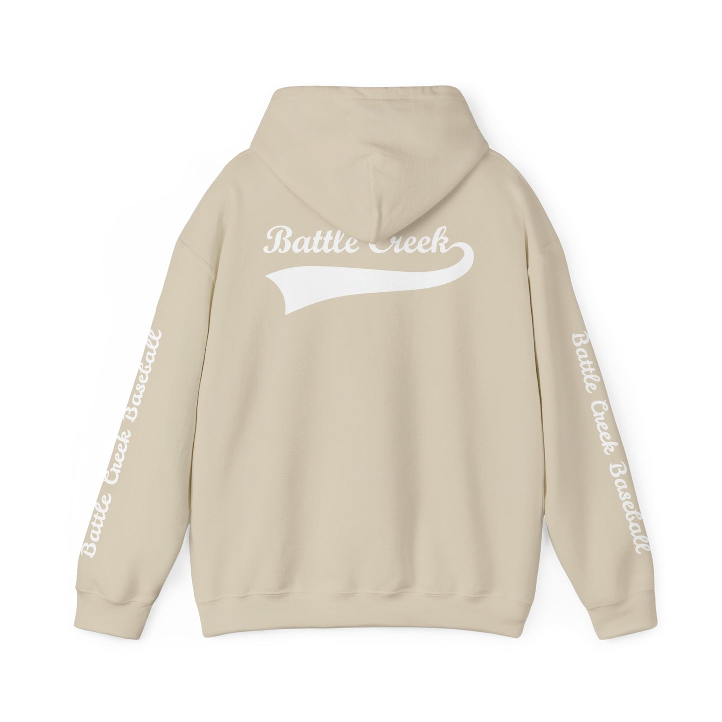 BC White Logo - Unisex Heavy Blend™ Hooded Sweatshirt