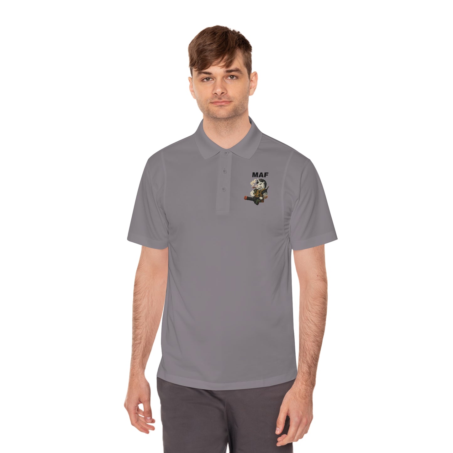 MAF - Unicorn - Men's Sport Polo Shirt