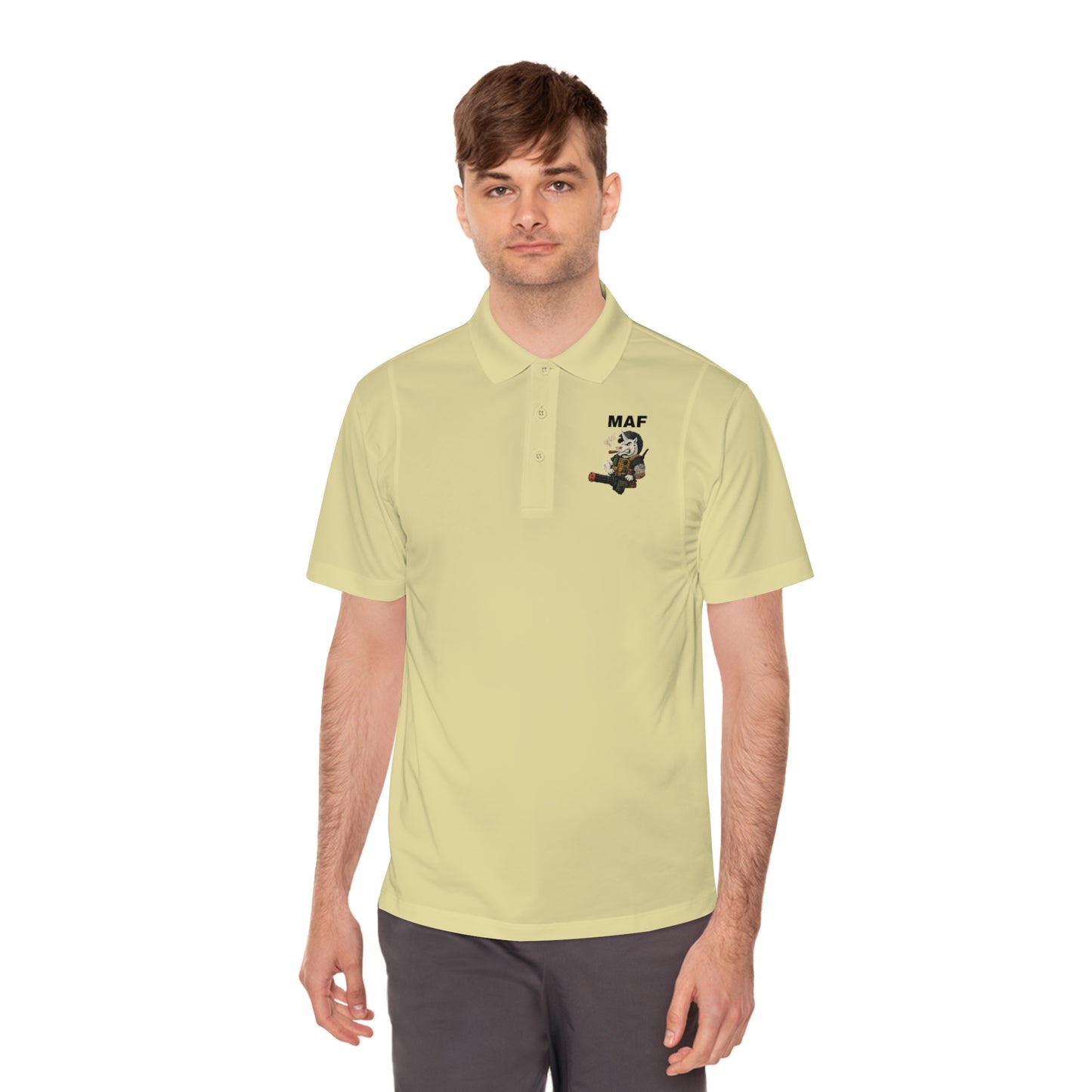 MAF - Unicorn - Men's Sport Polo Shirt