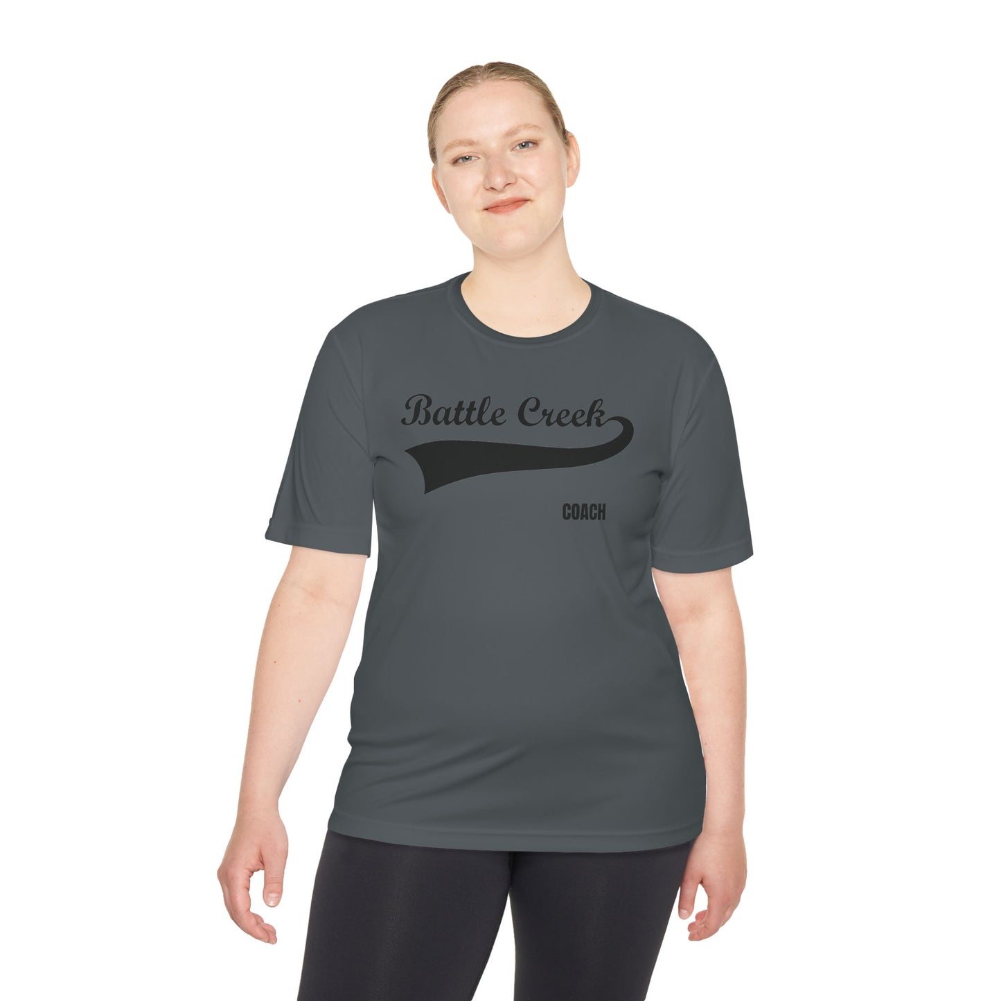 BC - COACH - Black Logo - Unisex Moisture Wicking Tee