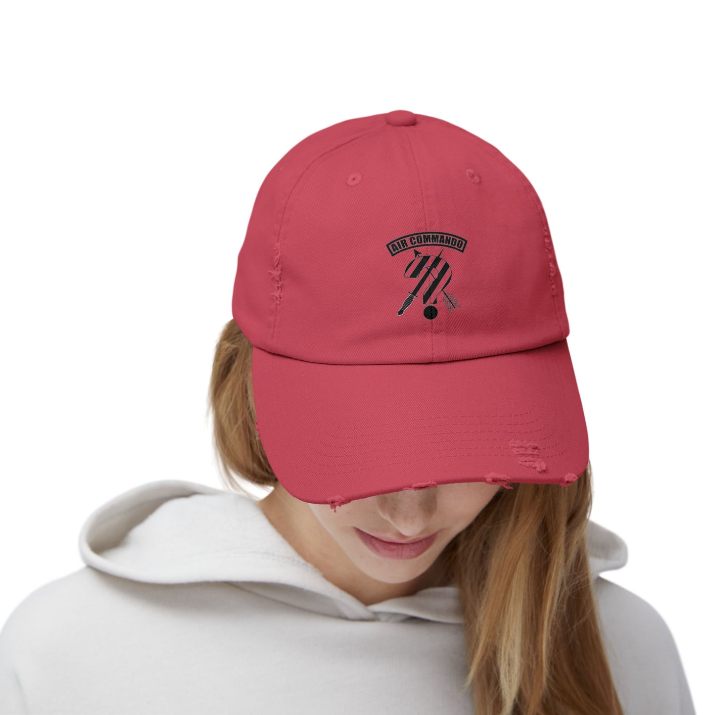MAF - CAA Question Mark - Unisex Distressed Cap