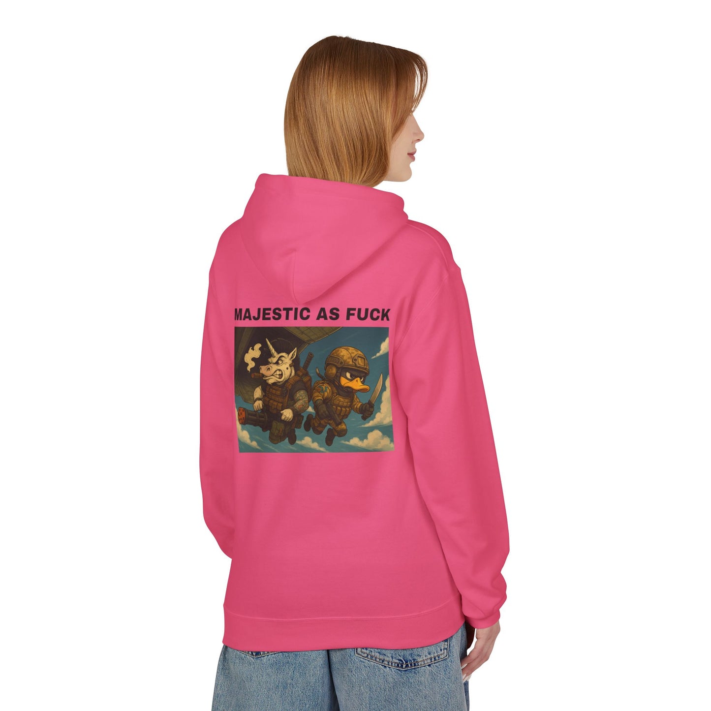 MAF - Unisex Midweight Softstyle Fleece Hoodie