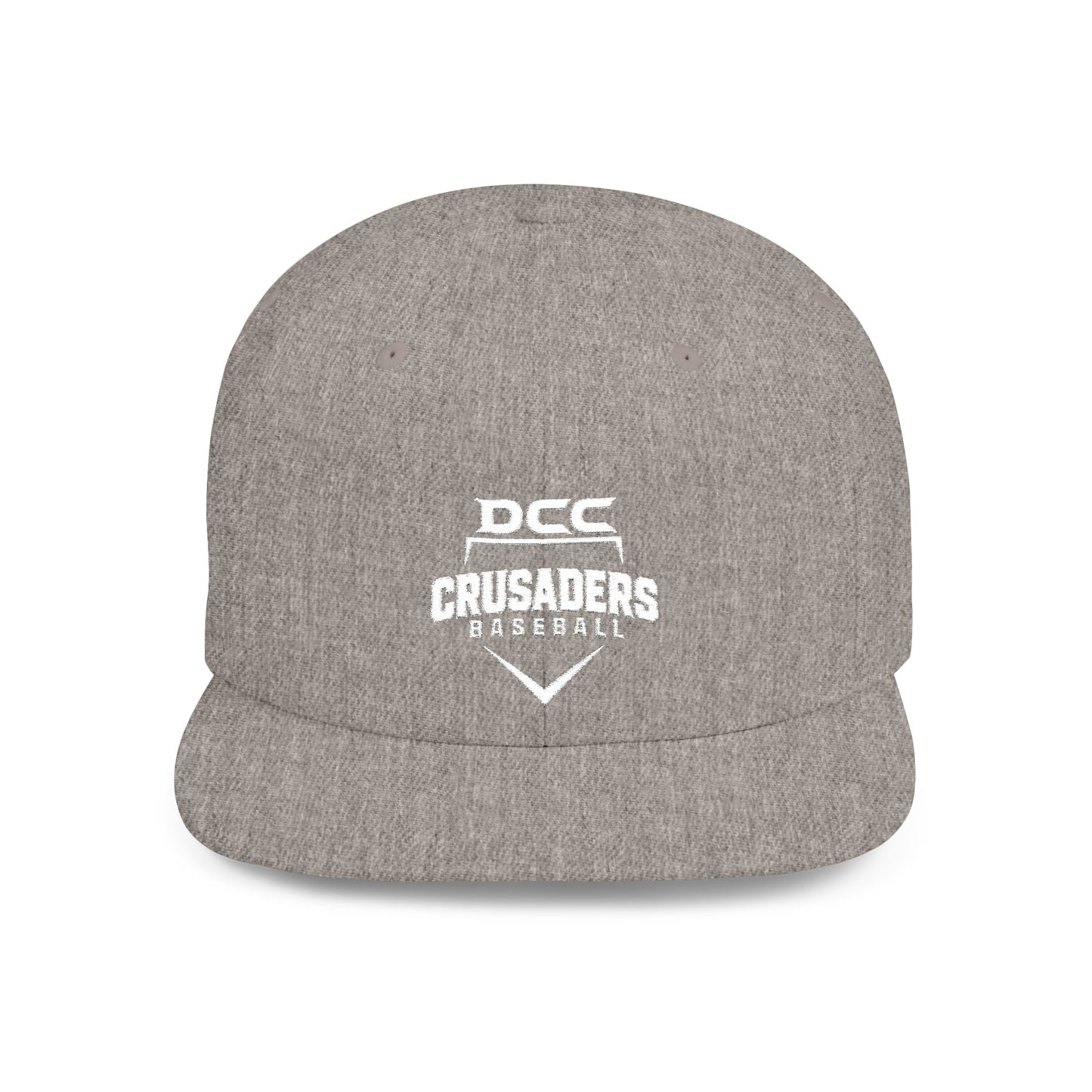 DCC - White Logo - Flat Bill Snapback