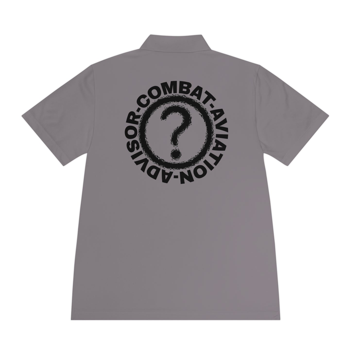 MAF - CAA Question Mark - Men's Sport Polo Shirt