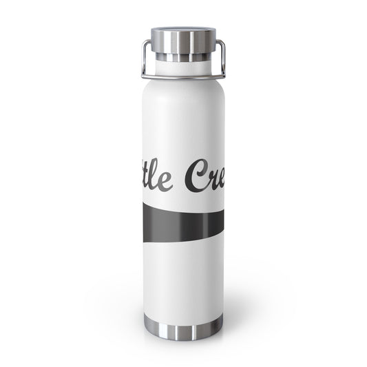 BC Black Logo Copper Vacuum Insulated Bottle, 22oz