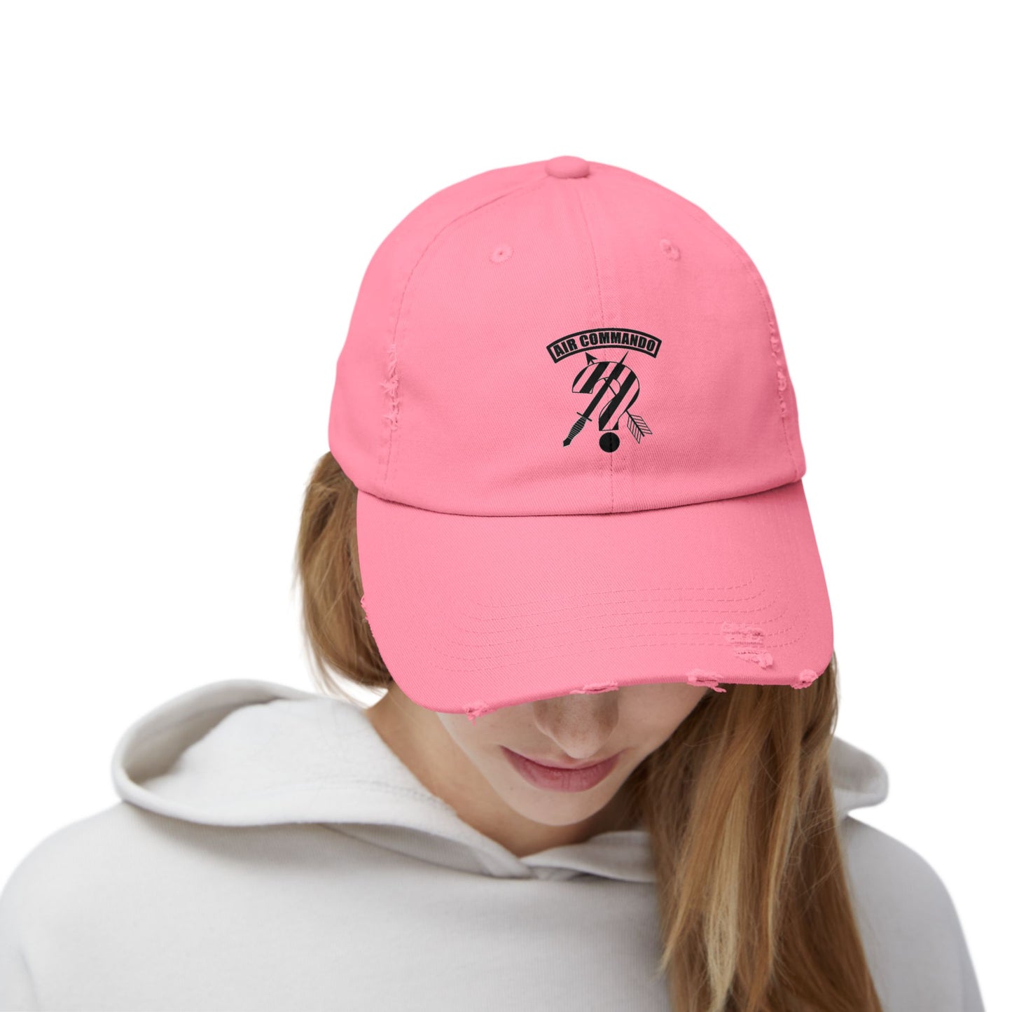 MAF - CAA Question Mark - Unisex Distressed Cap