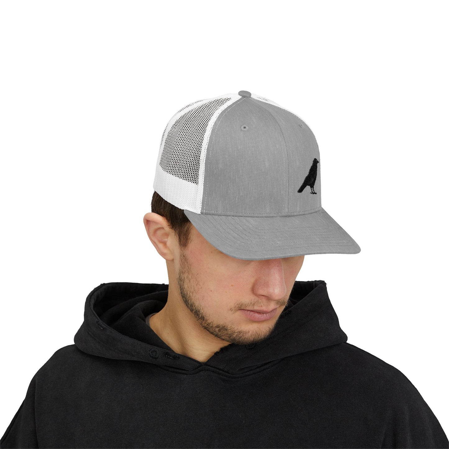 Raven Snapback Trucker Cap