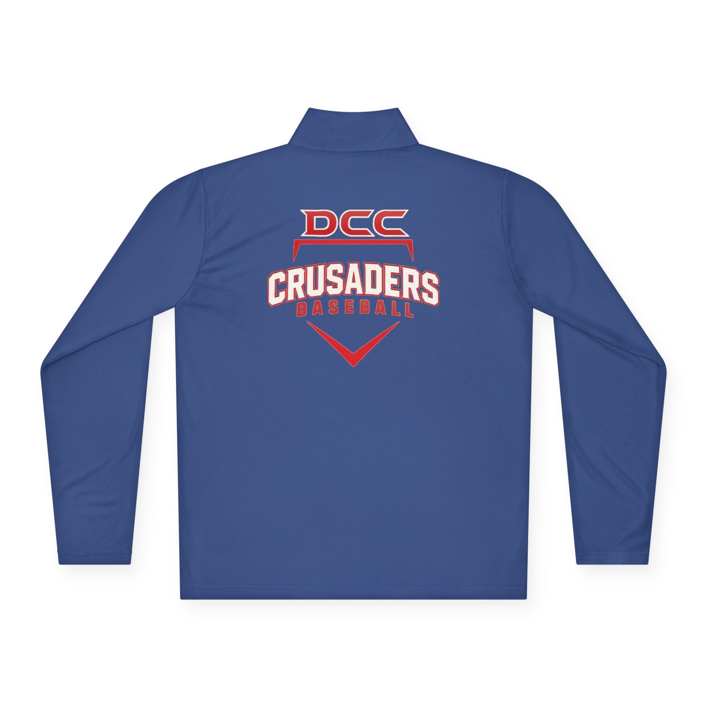 DCC - Red Logo - Unisex Quarter-Zip Pullover