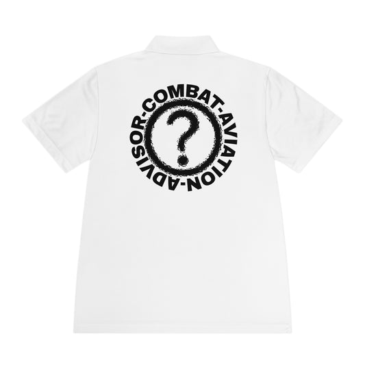 MAF - CAA Question Mark - Men's Sport Polo Shirt