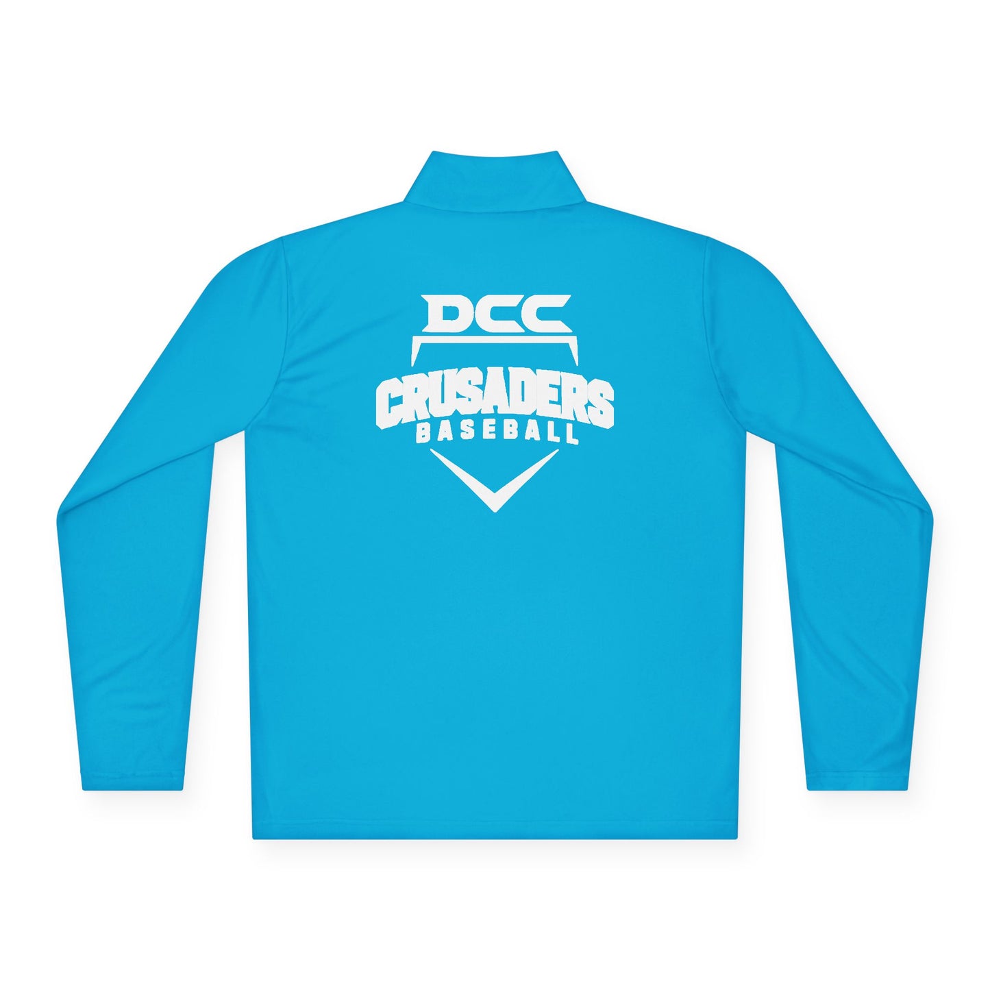 DCC - White Logo - Unisex Quarter-Zip Pullover