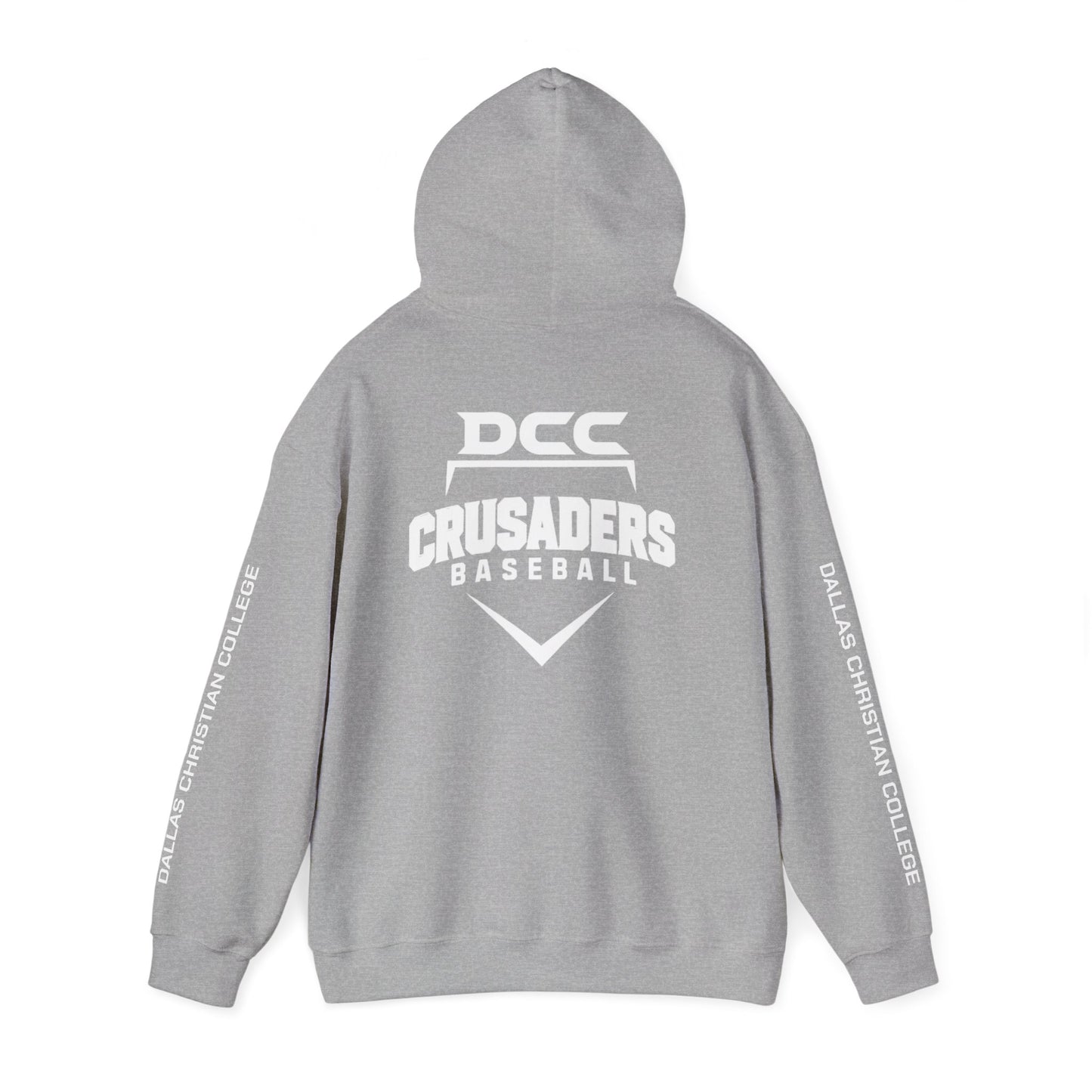 DCC - White Logo - Unisex Heavy Blend™ Hooded Sweatshirt