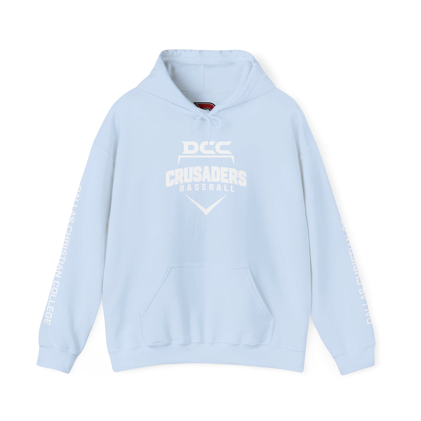 DCC - White Logo - Unisex Heavy Blend™ Hooded Sweatshirt