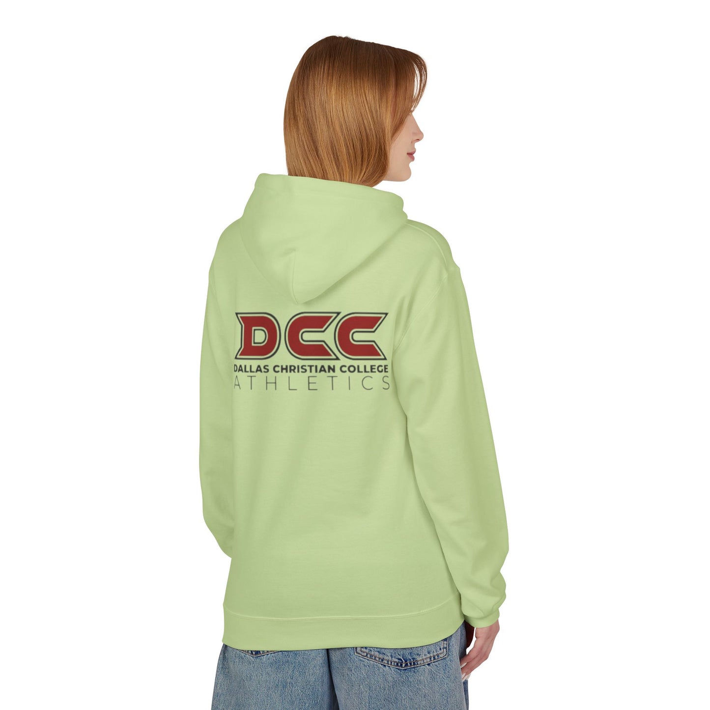 DCC - Red Logo - Unisex Midweight Softstyle Fleece Hoodie