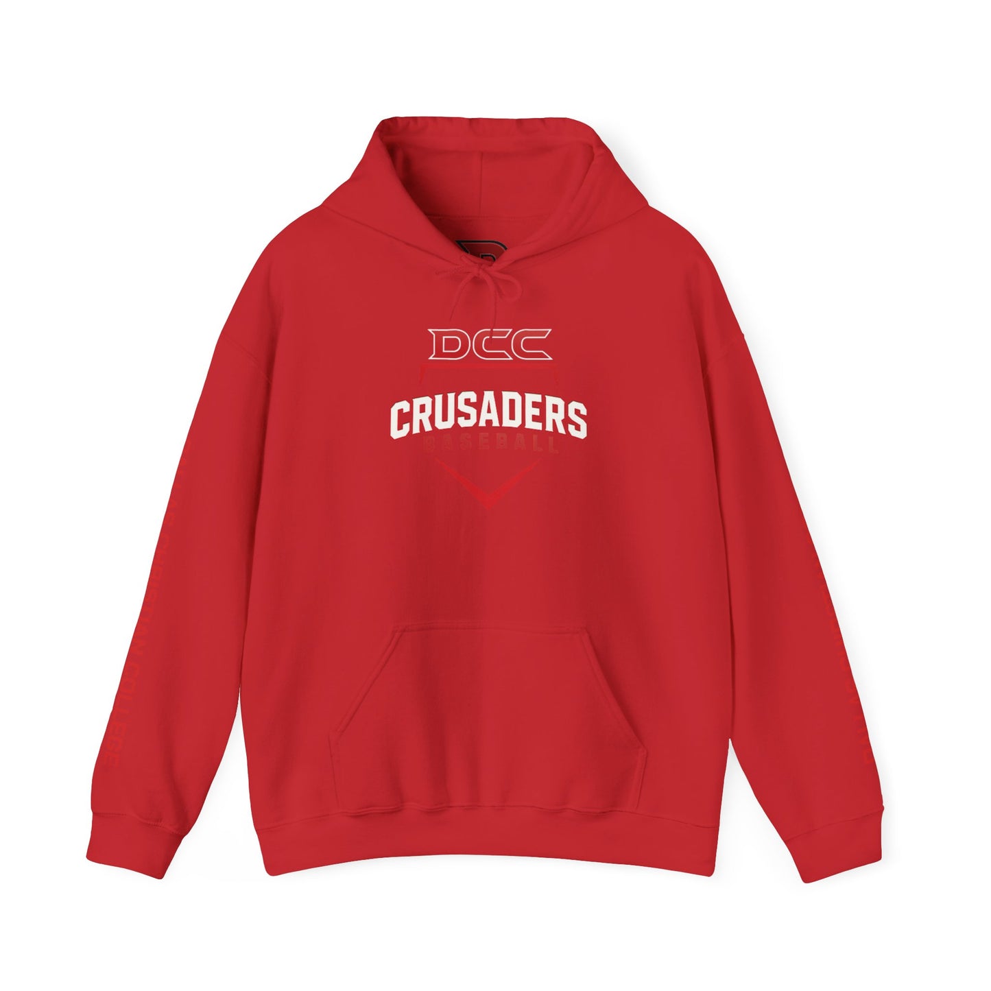DCC - Red Logo - Unisex Heavy Blend™ Hooded Sweatshirt
