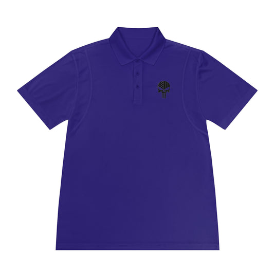 MAF - Skull - Men's Sport Polo Shirt