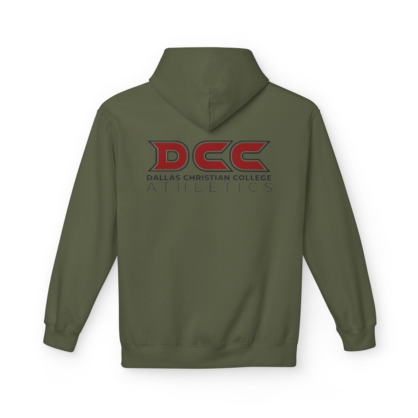 DCC - Red Logo - Unisex Midweight Softstyle Fleece Hoodie