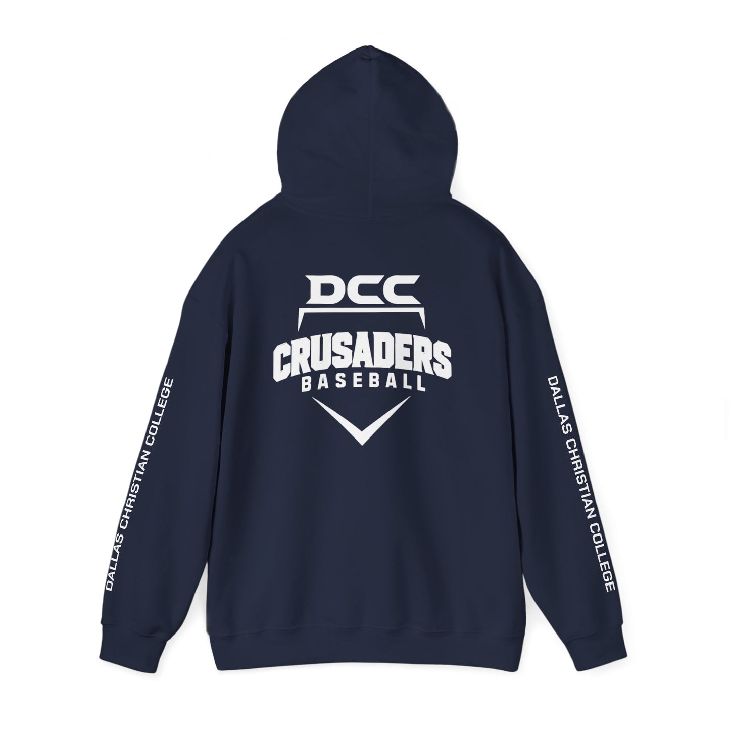 DCC - White Logo - Unisex Heavy Blend™ Hooded Sweatshirt