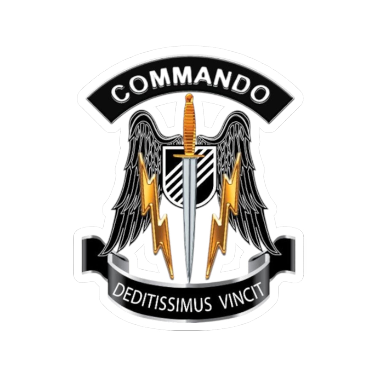 Commando Stickers