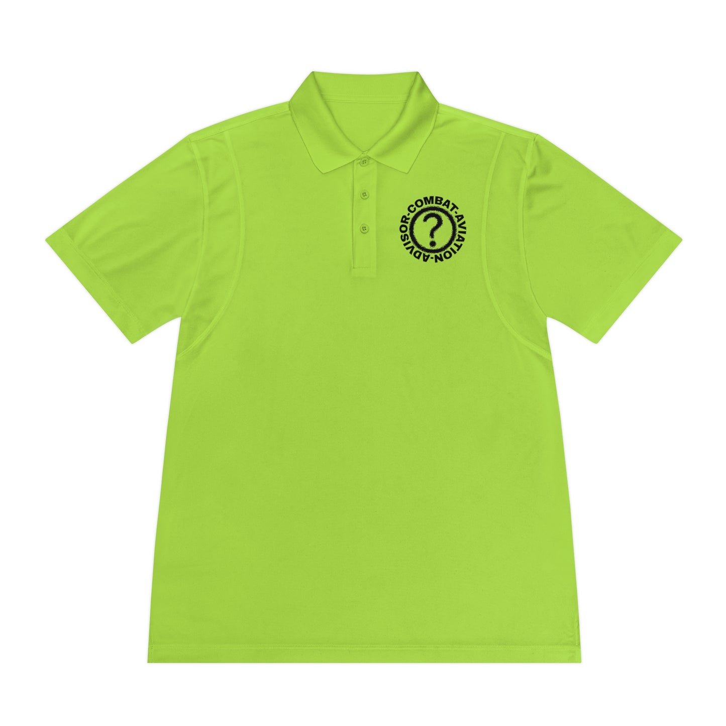 MAF - CAA Question Mark - Men's Sport Polo Shirt