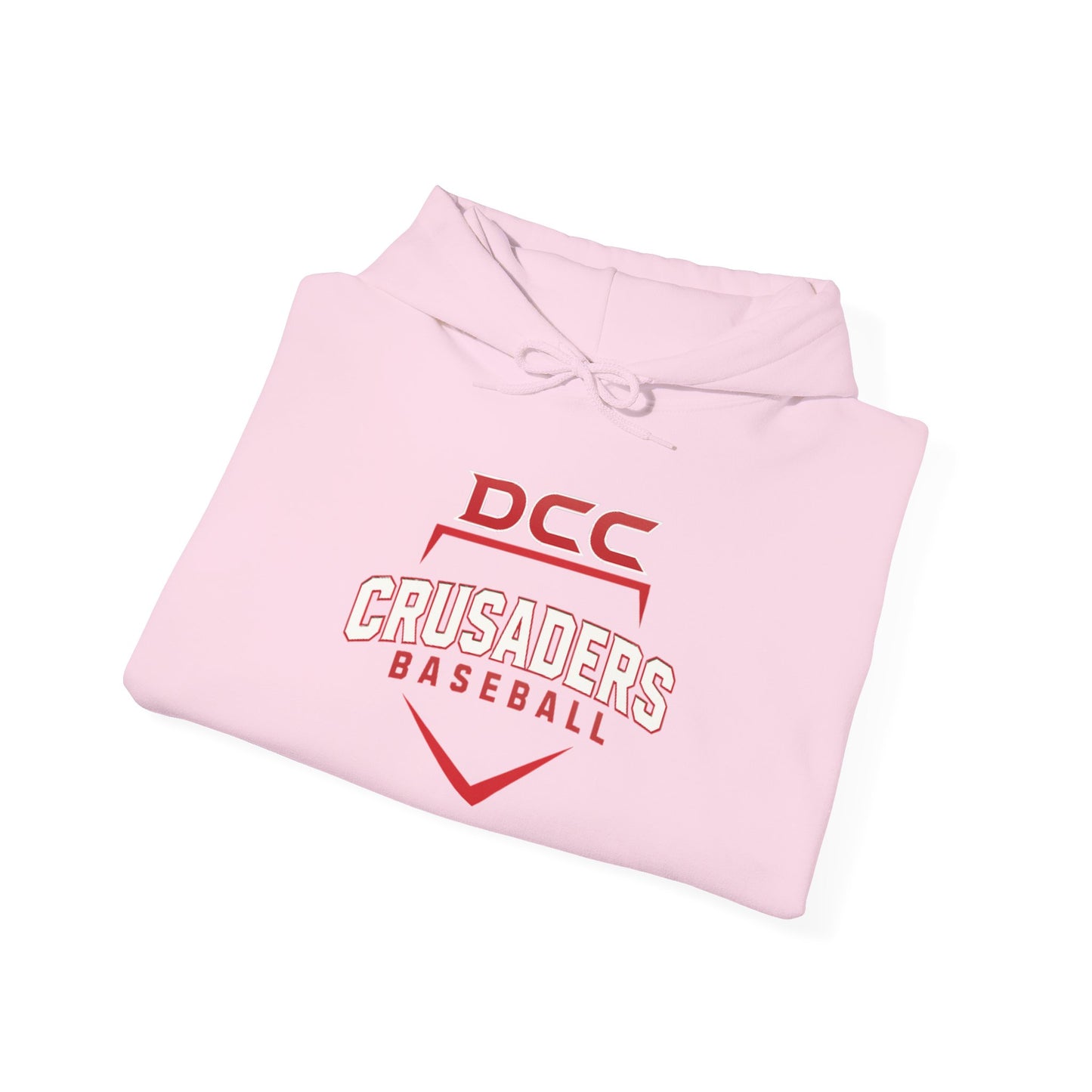 DCC - Red Logo - Unisex Heavy Blend™ Hooded Sweatshirt