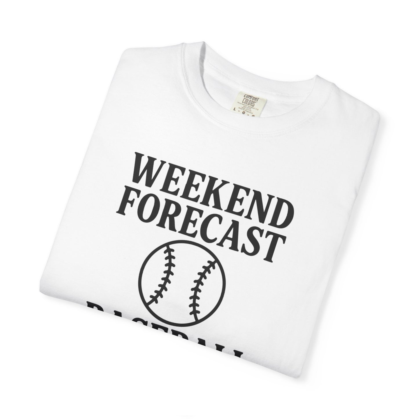 BC - Weekend Forecast - Unisex Garment-Dyed T-shirt