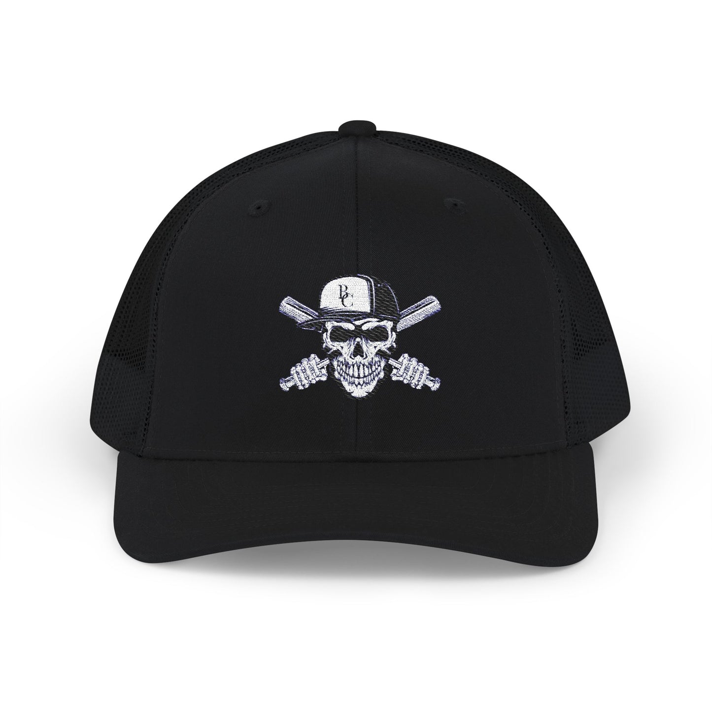 BC Skull - Snapback Trucker Cap (Embroidery)