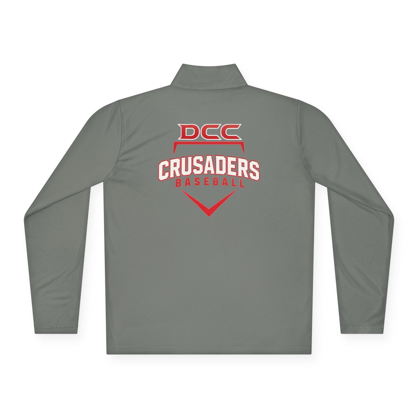 DCC - Red Logo - Unisex Quarter-Zip Pullover