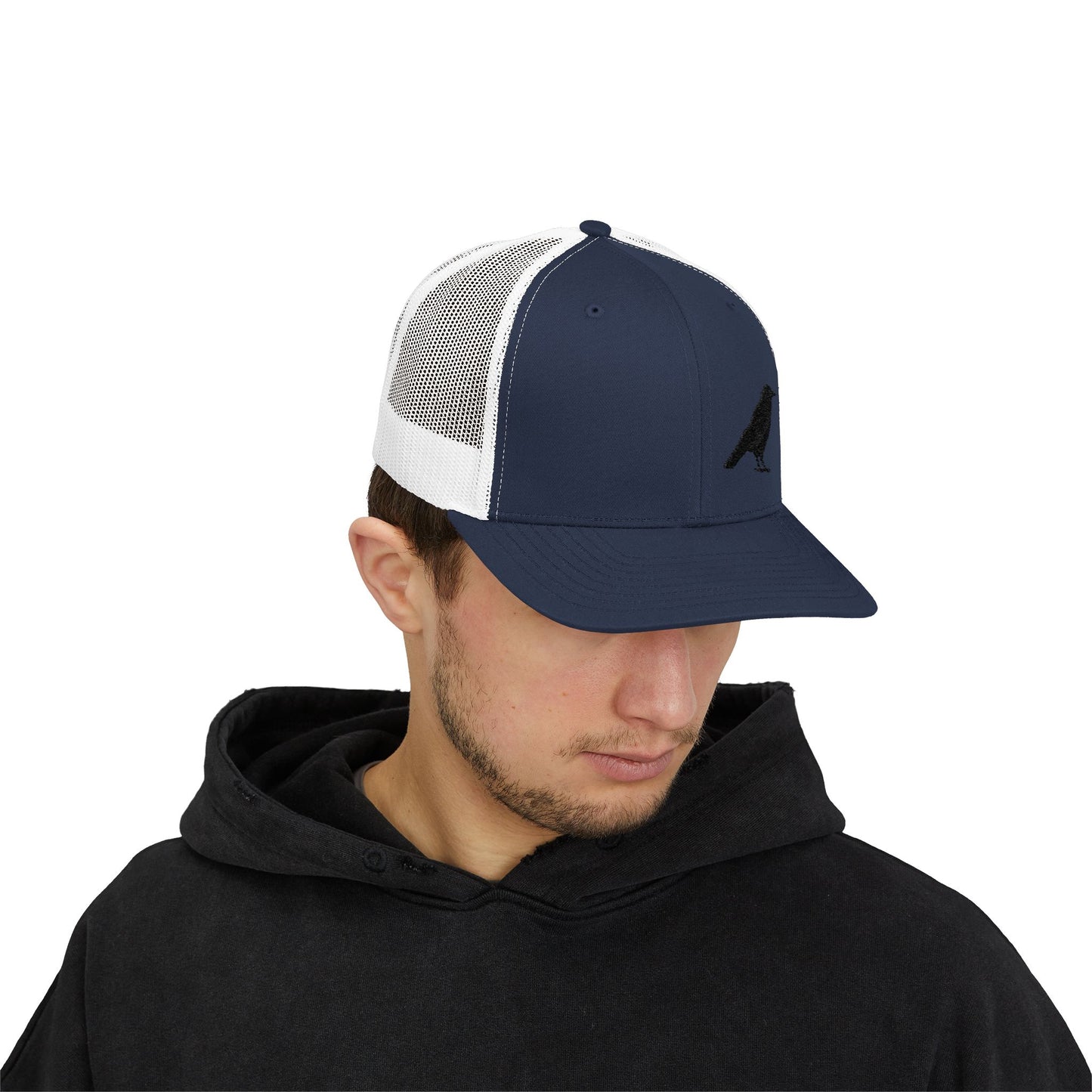 Raven Snapback Trucker Cap