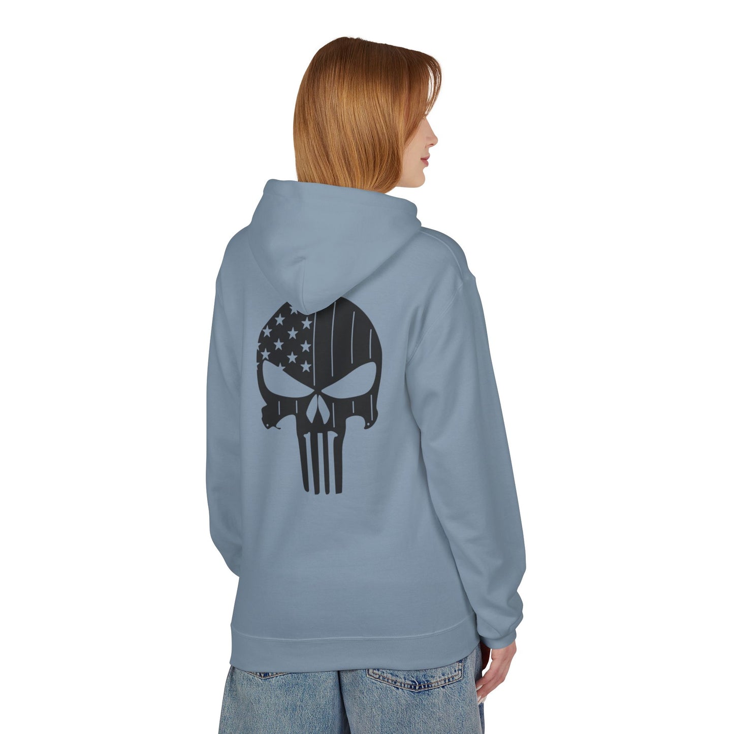 MAF - Skull - Unisex Midweight Softstyle Fleece Hoodie