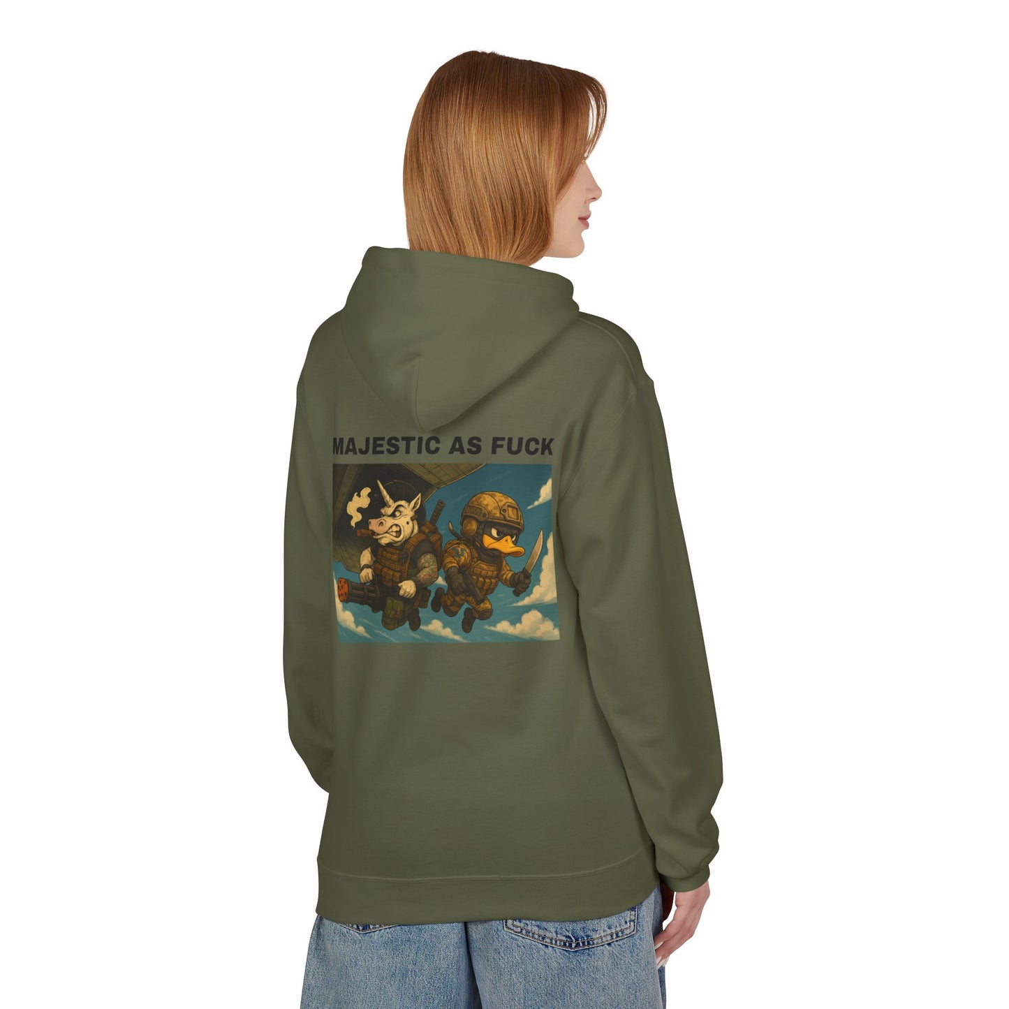MAF - Unisex Midweight Softstyle Fleece Hoodie
