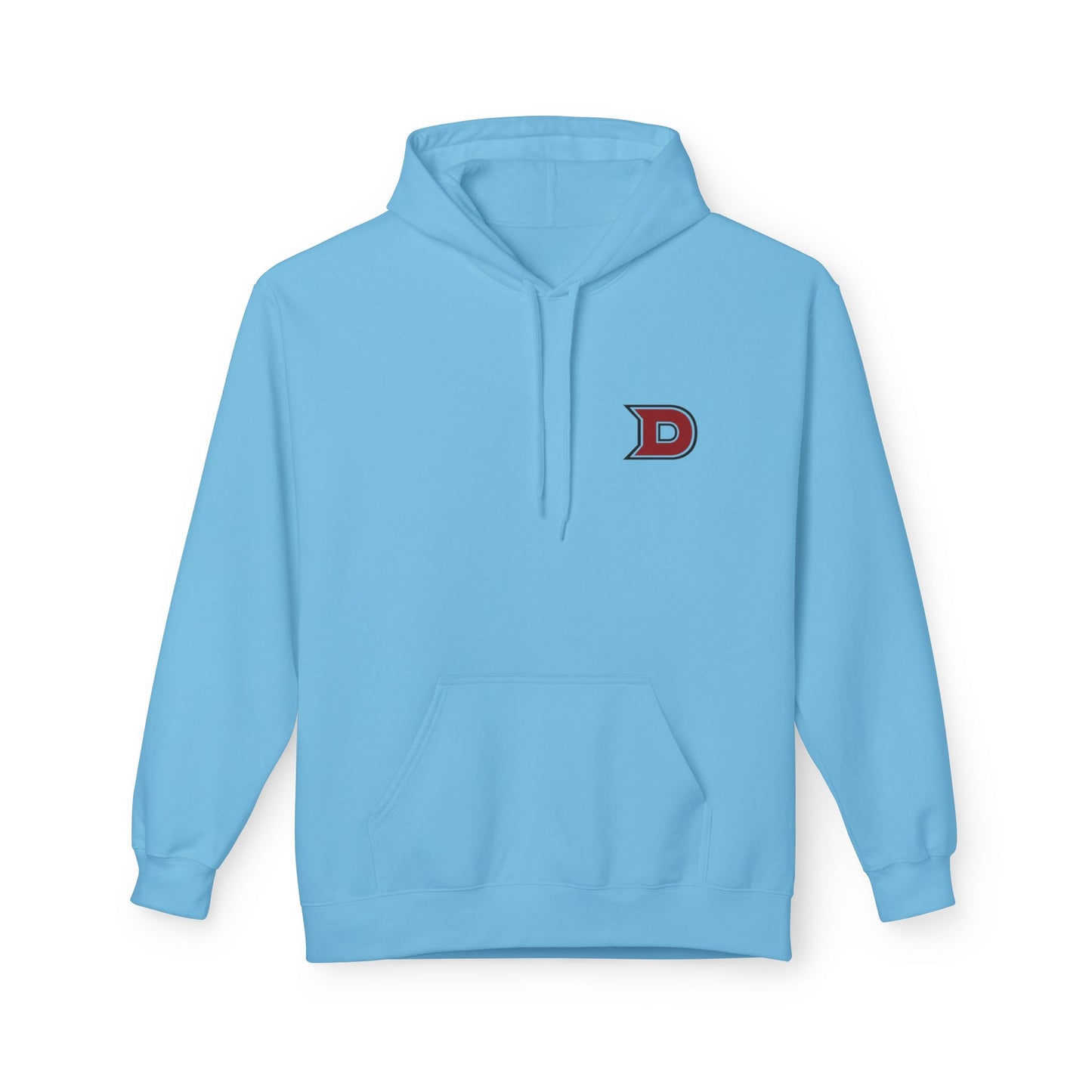 DCC - Red Logo - Unisex Midweight Softstyle Fleece Hoodie