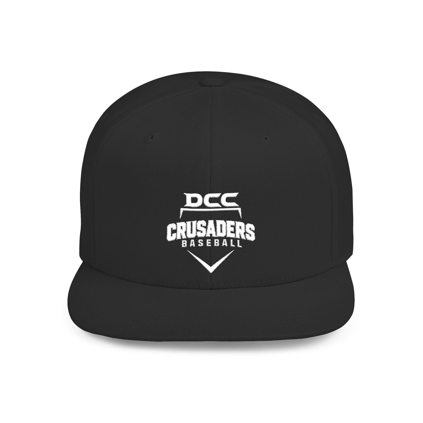 DCC - White Logo - Flat Bill Snapback