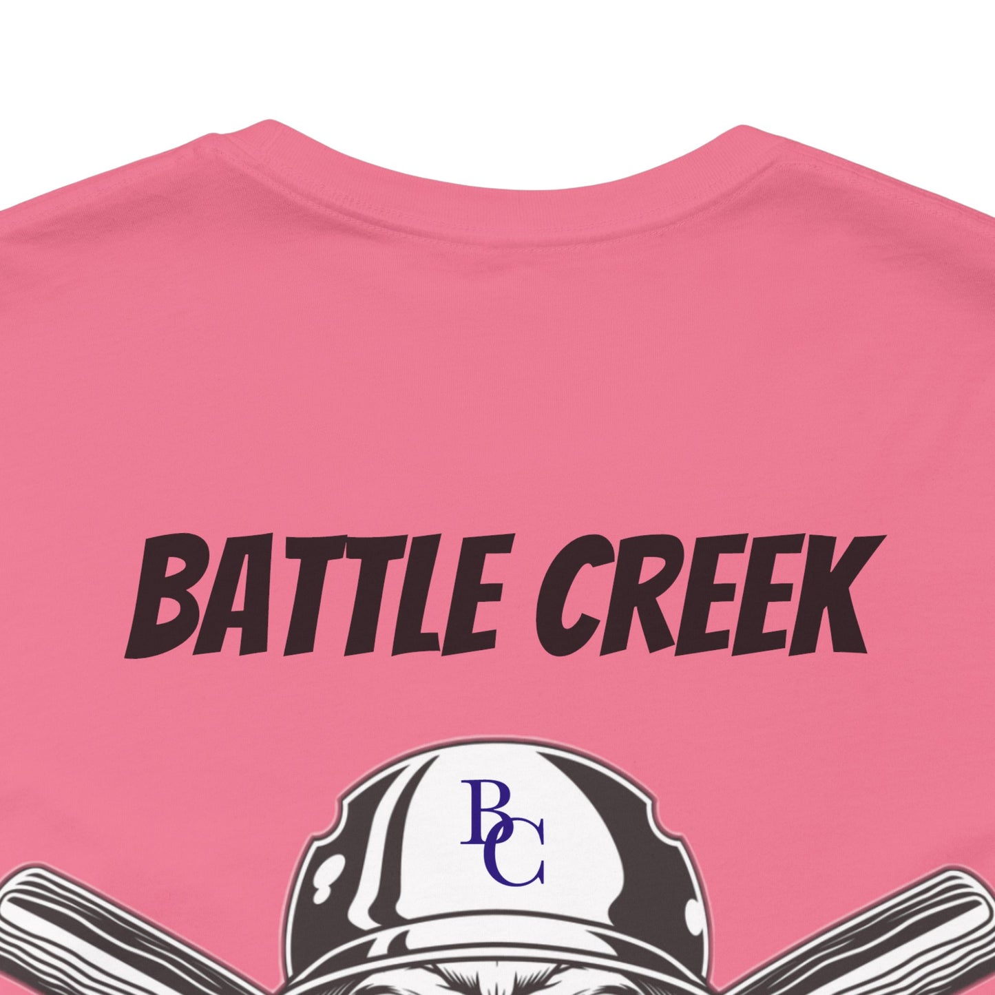 Battle Creek baseball Crossbones - Unisex Jersey Short Sleeve Tee