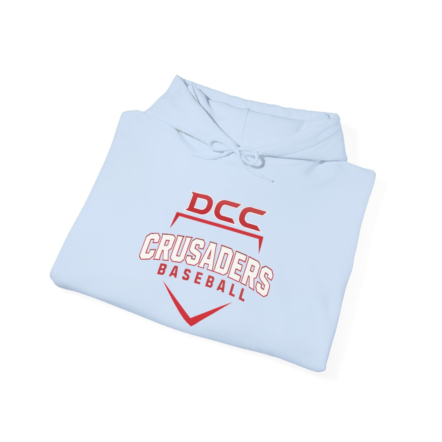 DCC - Red Logo - Unisex Heavy Blend™ Hooded Sweatshirt