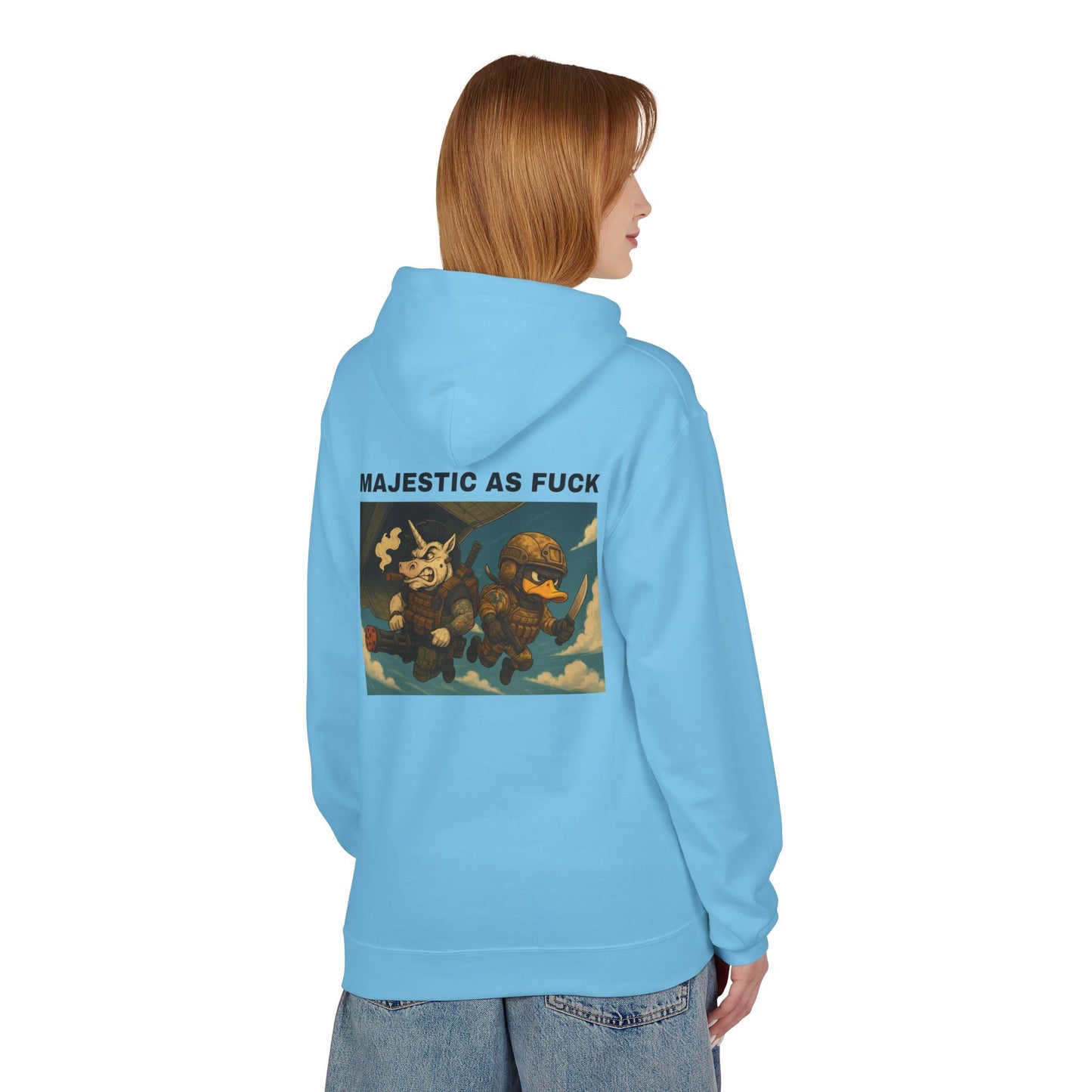 MAF - Unisex Midweight Softstyle Fleece Hoodie