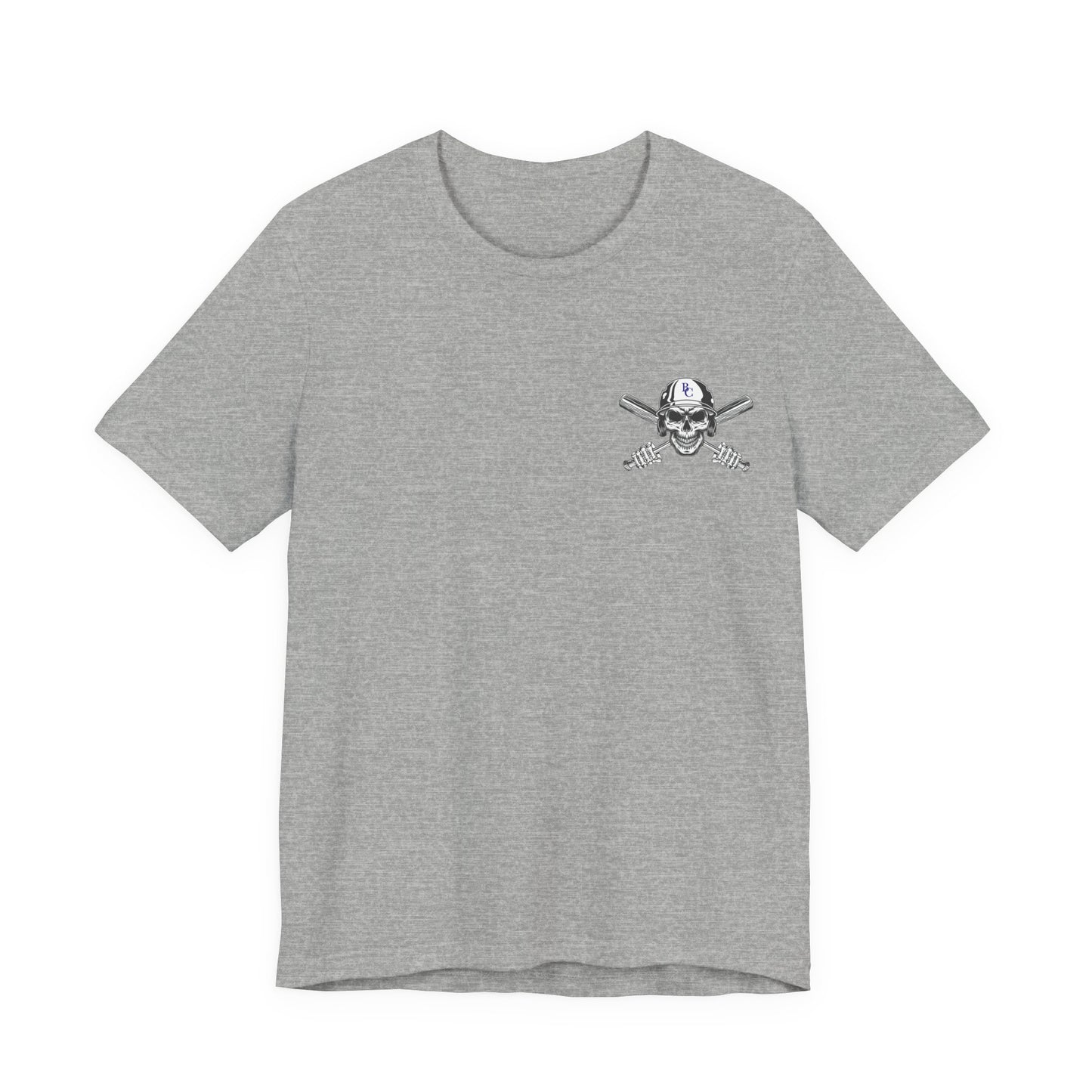 Battle Creek baseball Crossbones - Unisex Jersey Short Sleeve Tee