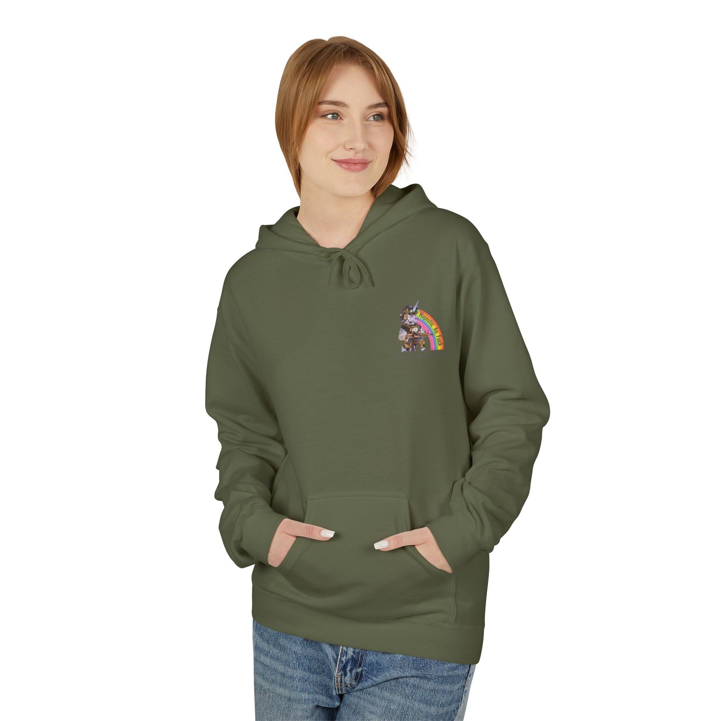MAF - Unicorn - Unisex Midweight Softstyle Fleece Hoodie