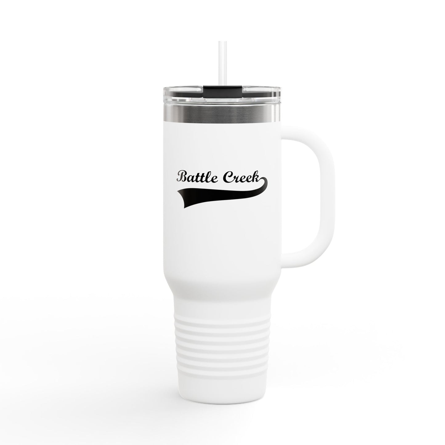 BC Black Logo Insulated Travel Mug, 40oz