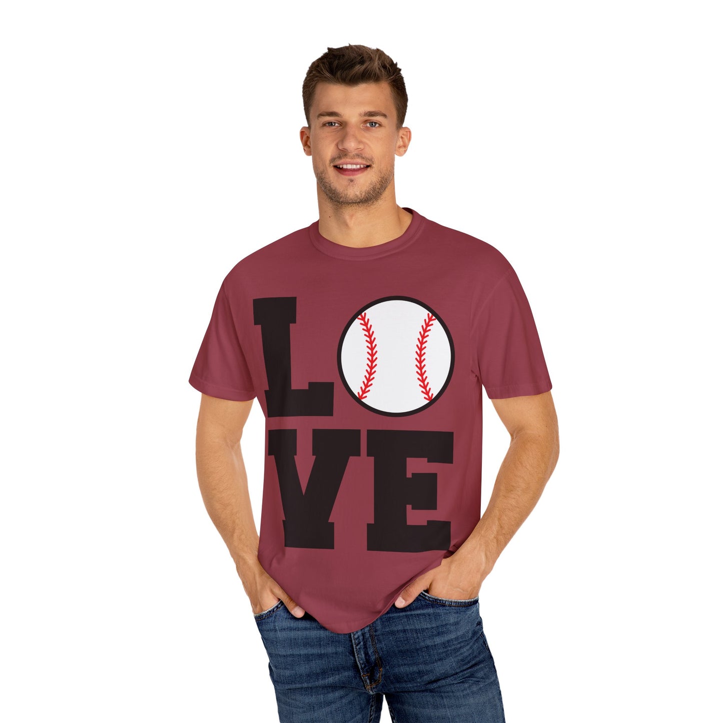 BC - Love - Unisex Garment-Dyed T-shirt