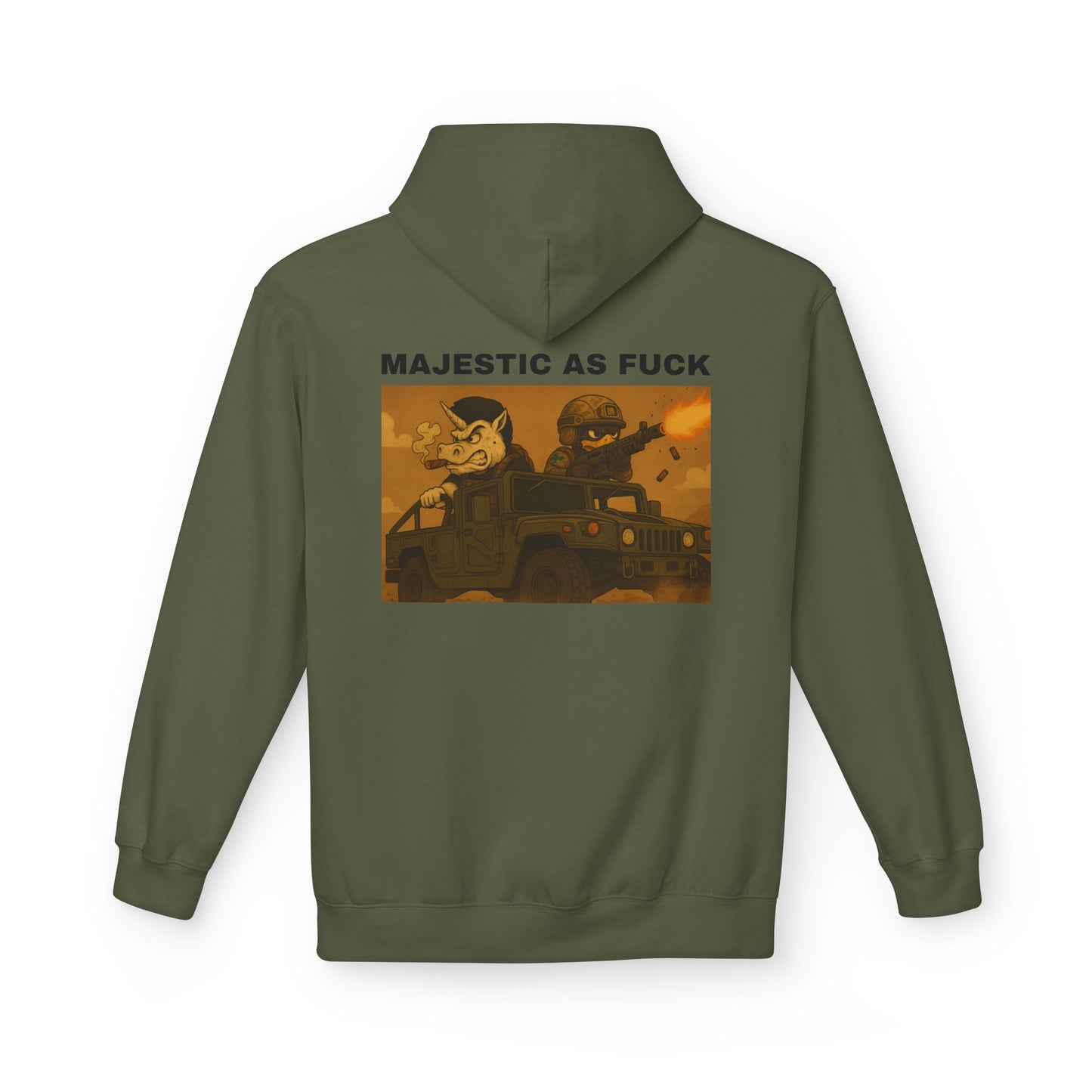 MAF - Unisex Midweight Softstyle Fleece Hoodie