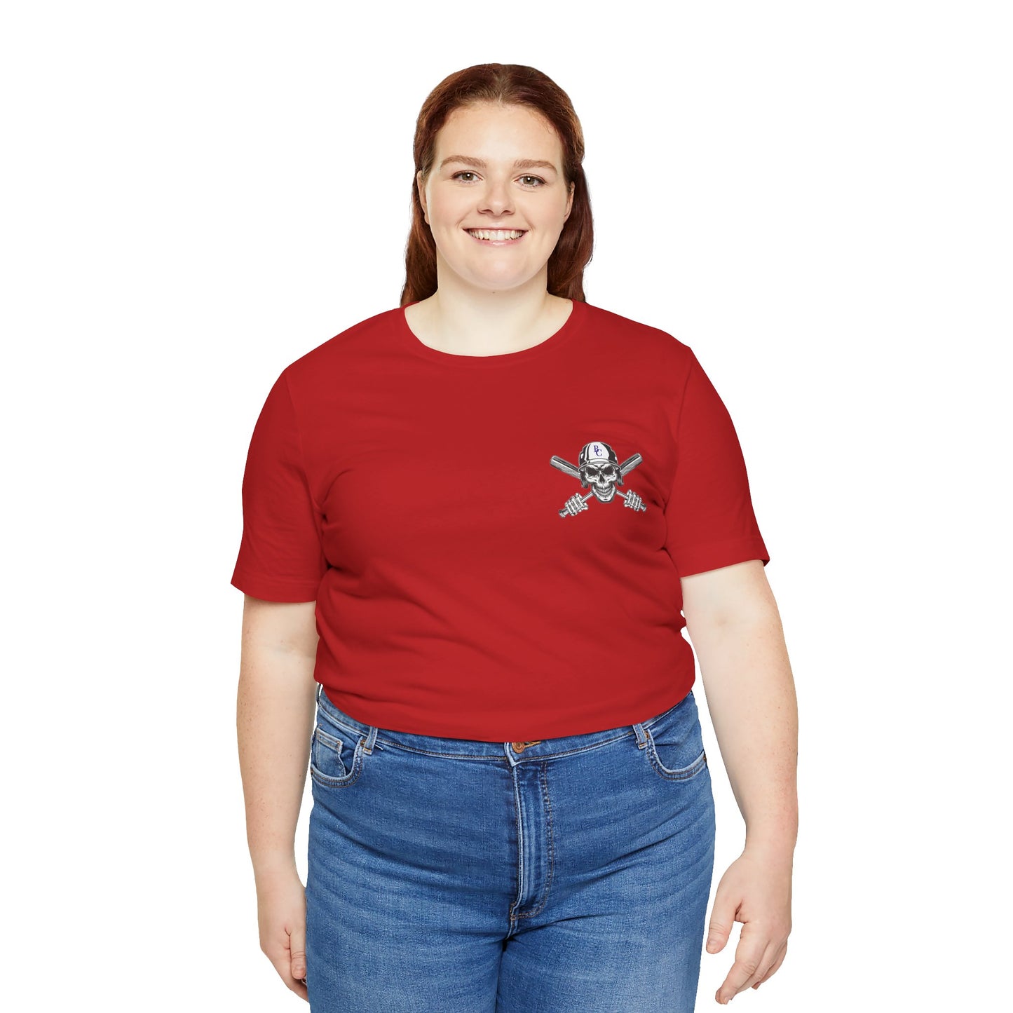 Battle Creek baseball Crossbones - Unisex Jersey Short Sleeve Tee