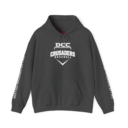 DCC - White Logo - Unisex Heavy Blend™ Hooded Sweatshirt